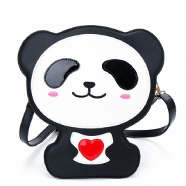 Søt Cartoon Bear Design Crossbody Bag