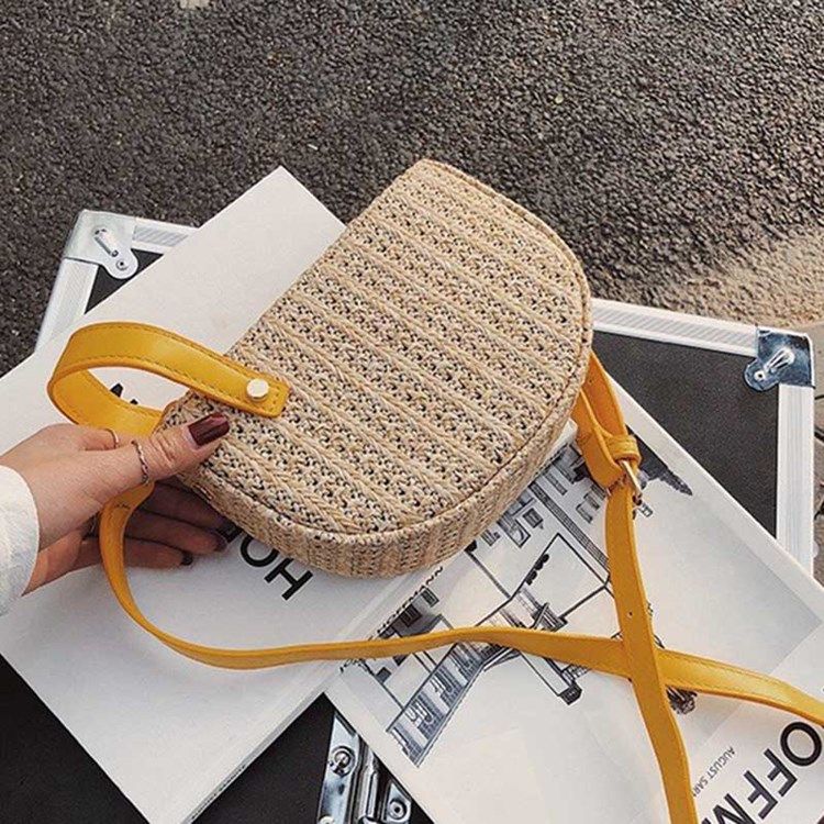 Straw Fashion Crossbody-Vesker