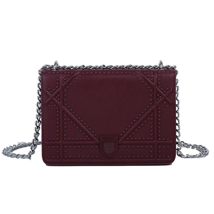 Tråd Pu Geometric Flap Crossbody-Vesker