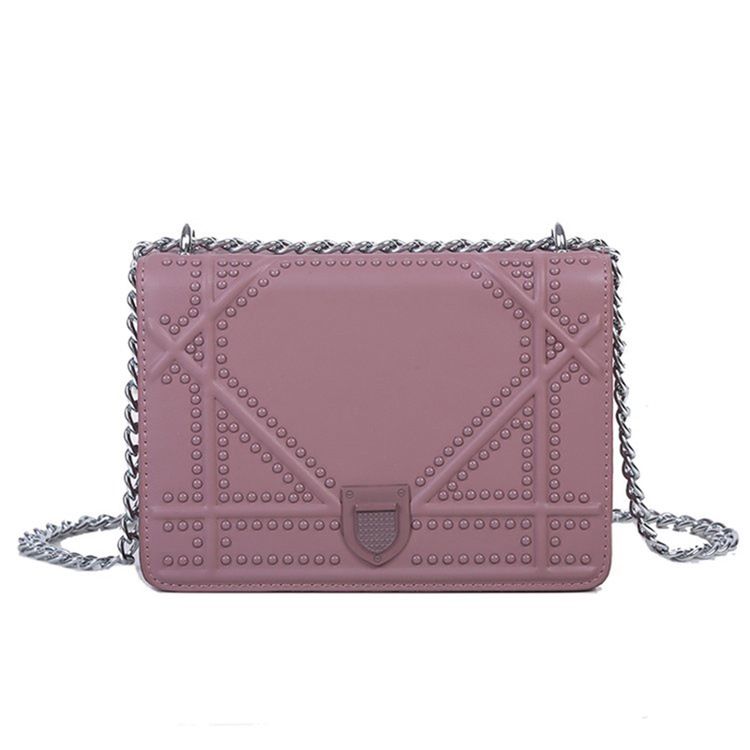 Tråd Pu Geometric Flap Crossbody-Vesker