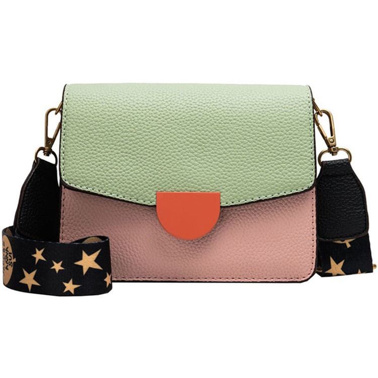 Tråd Pu Square Star Crossbody Bag