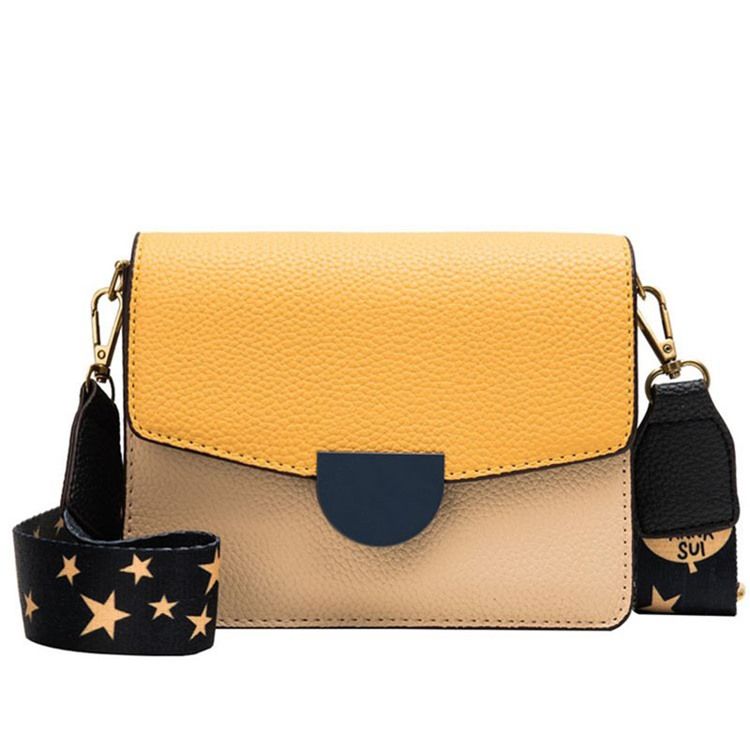 Tråd Pu Square Star Crossbody Bag