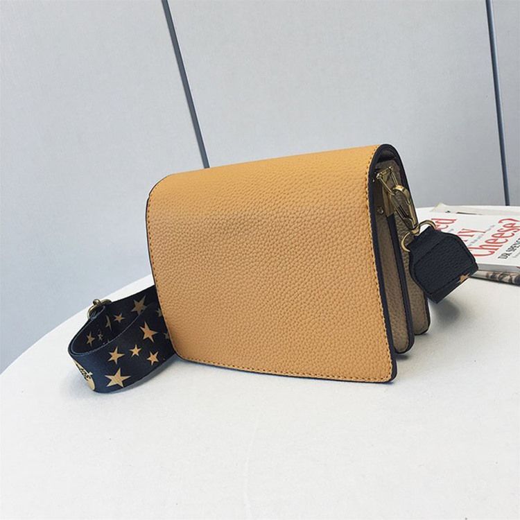 Tråd Pu Square Star Crossbody Bag