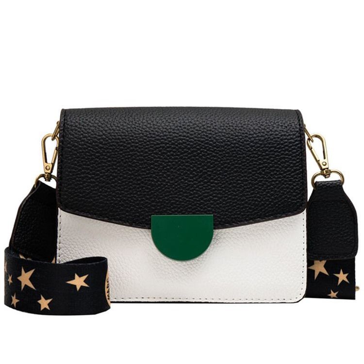 Tråd Pu Square Star Crossbody Bag