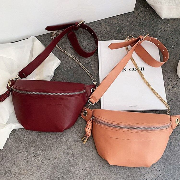 Vanlige Sal-Crossbody-Vesker Med Glidelås