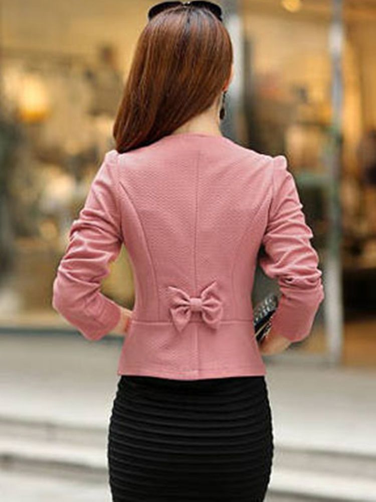 Retro Slim Double-Breasted Cardigan Fancy Blazer