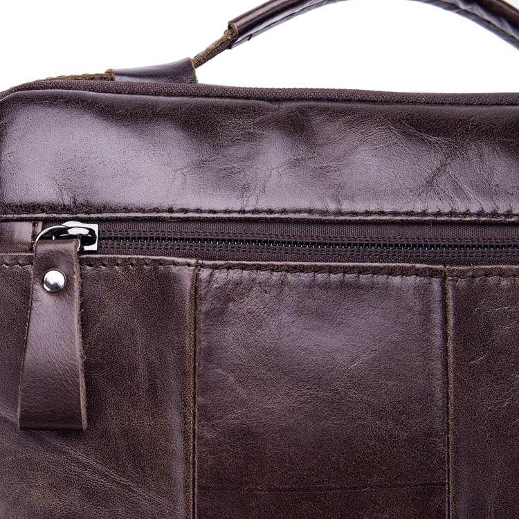 Europeiske Rektangel-Crossbody-Vesker I Vanlig Skinn