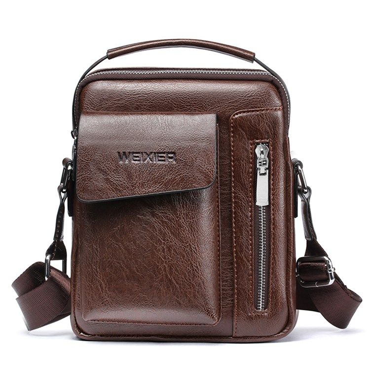 Vanlige Europeiske Pu Square Crossbody-Vesker