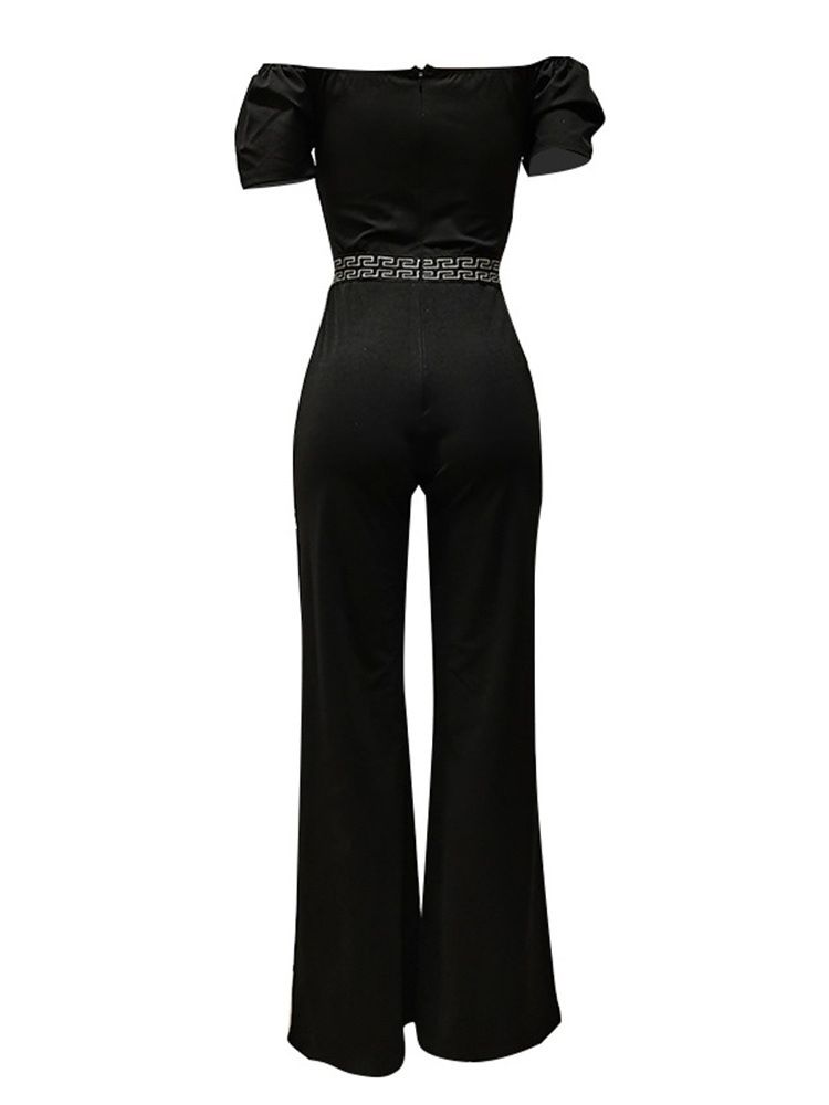 Print Full Length Fashion Slim Rett Jumpsuit