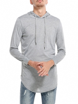 Hette Vanlig Uformell Pullover Slim T-Skjorte