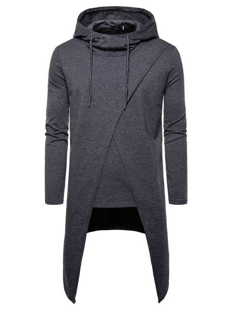 Pullover Vanlige Slim-Hettegensere For Menn