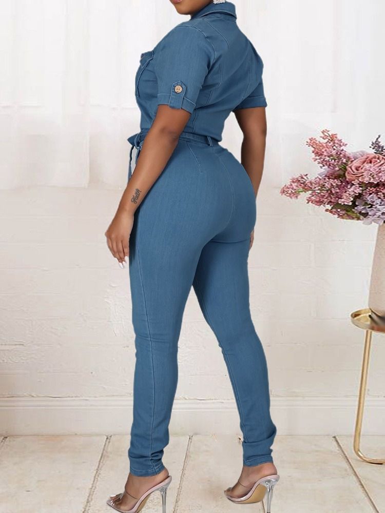 Skinny Jumpsuit I Full Lengde