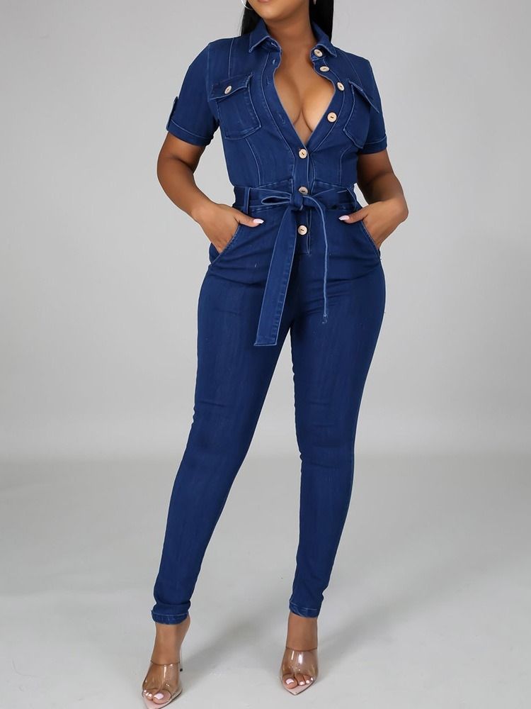 Skinny Jumpsuit I Full Lengde