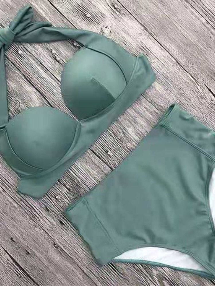 Bikinisett Med Snøring Vestlig Badetøy Bikini For Kvinner