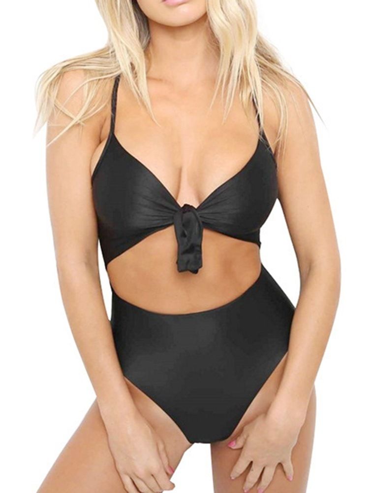 Sexy One Piece Stripe Badetøy