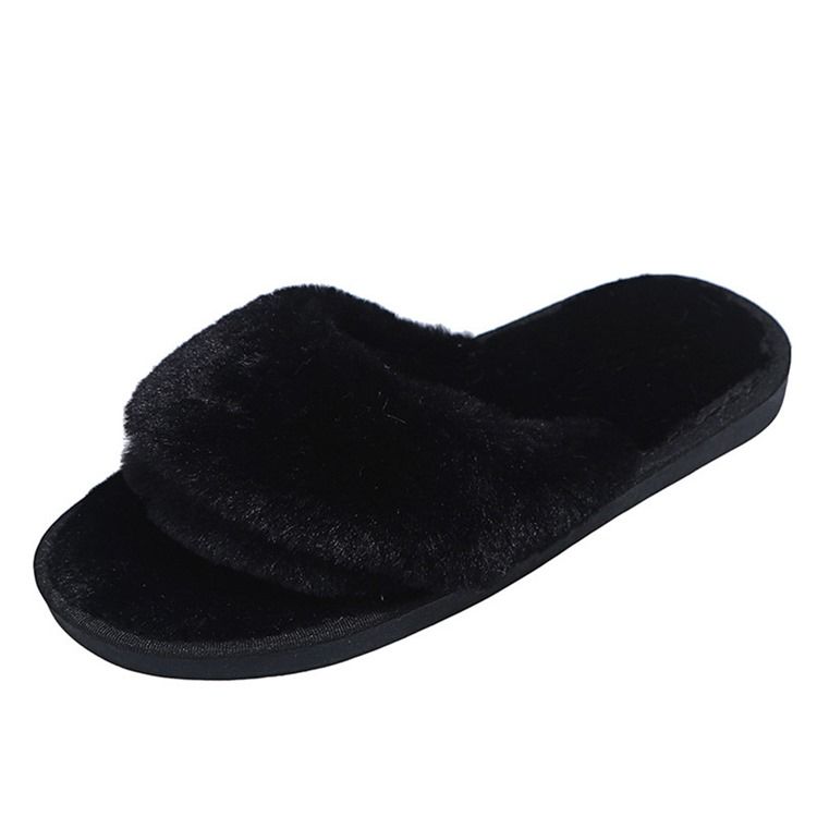 Flip Flop Slip-On Flat Med Vanlige Tøfler