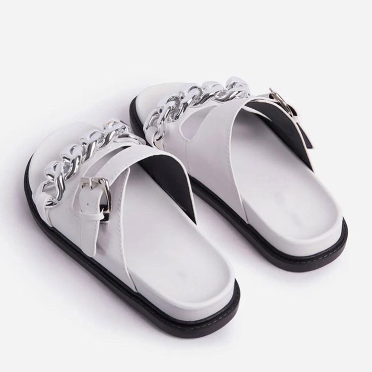 Slip-On Flip Flop Flat Med Pvc Tøfler