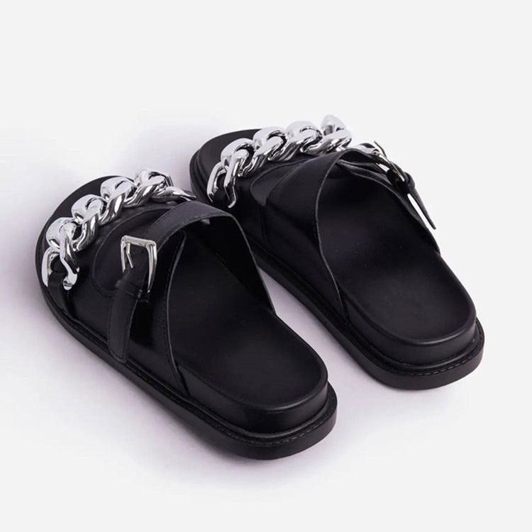 Slip-On Flip Flop Flat Med Pvc Tøfler