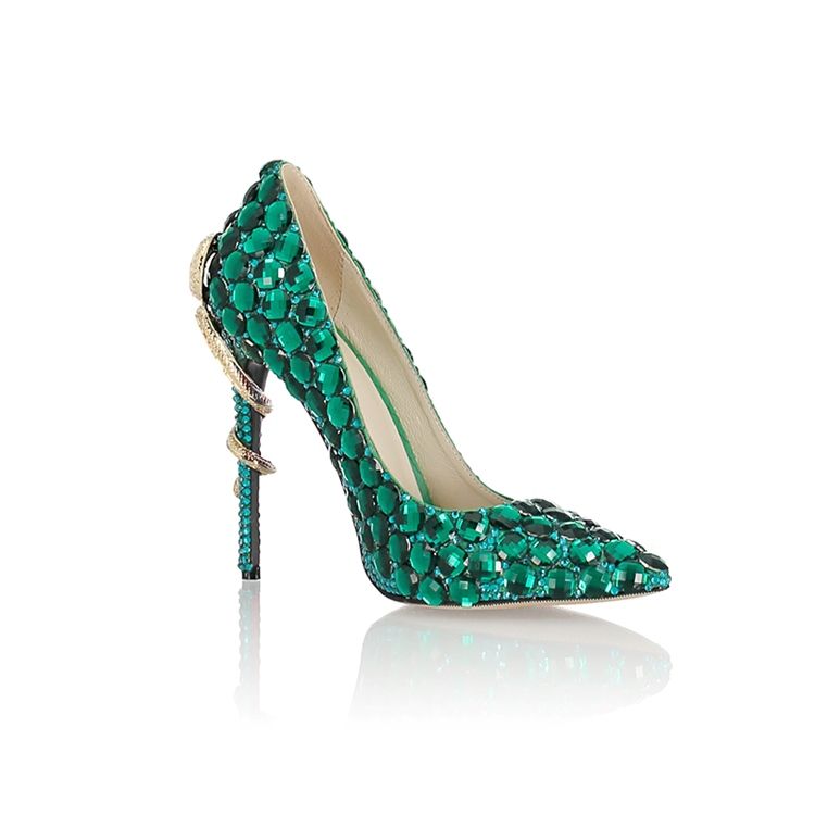 Rhinestone Slip-On Stiletthæl Dameballsko