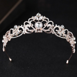 Diamante Brude Bryllup Tiara