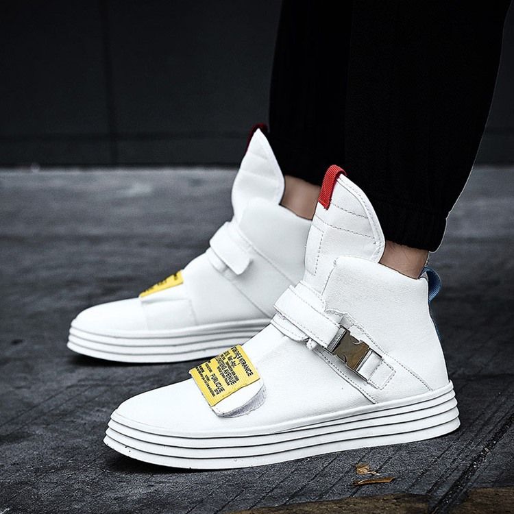 Color Block High-Cut Øvre Skatesko For Menn