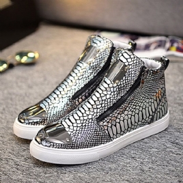 Sequin Serpentine Glidelås High-Cut Herresko