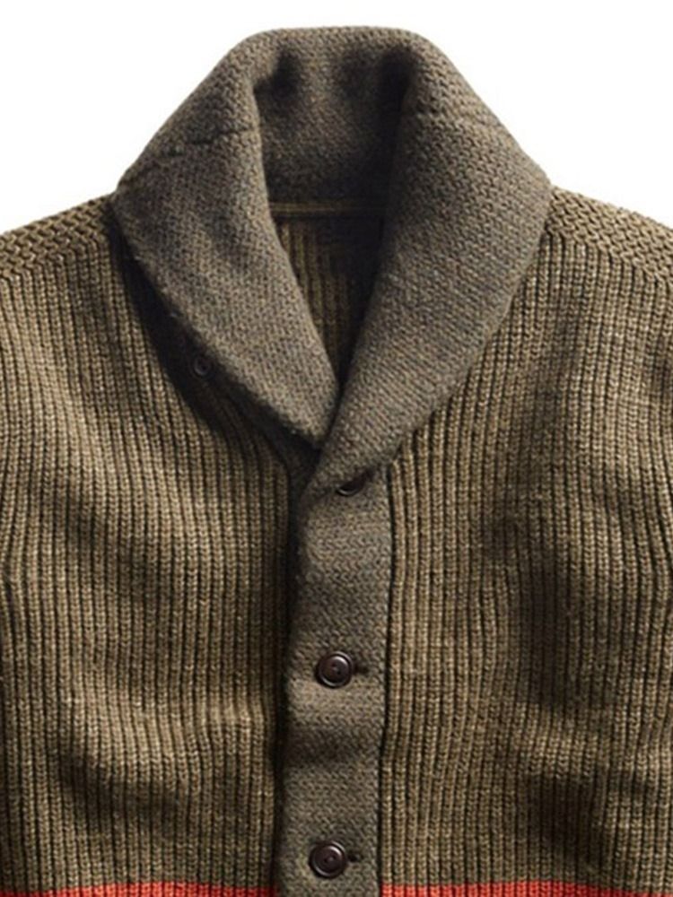 Lomme Standard Lapel Enkelbreasted Rett Herregenser