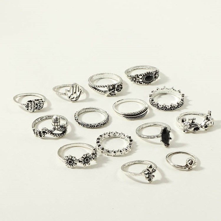 Fashion Alloy Party Ring