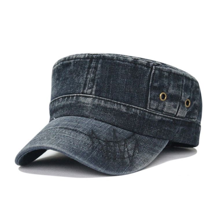 Sport Washed Denim Peaked Cap