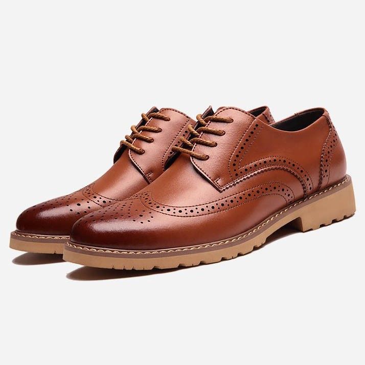 Nye Snørebrogues For Menn