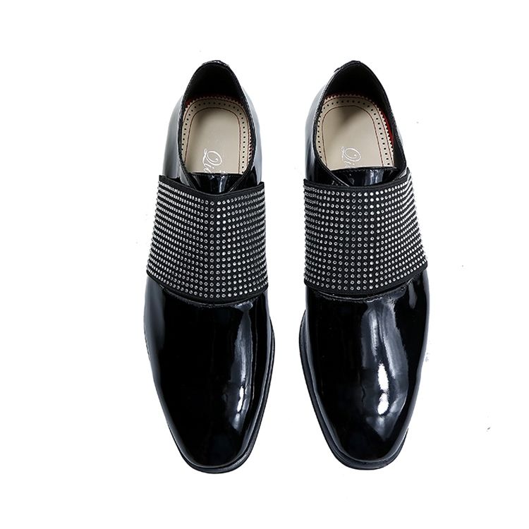 Rhinestone Slip-On Vanlige Oxfords For Menn