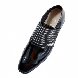 Rhinestone Slip-On Vanlige Oxfords For Menn