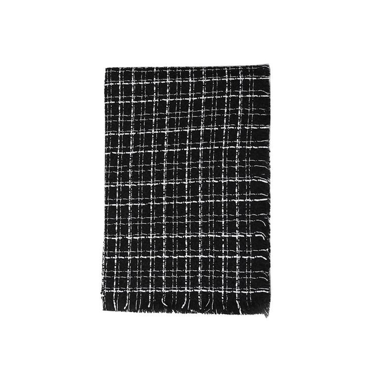 Akryl Dusk Plaid Varme Skjerf For Kvinner