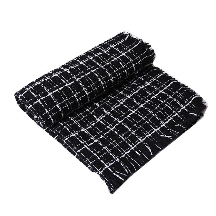 Akryl Dusk Plaid Varme Skjerf For Kvinner