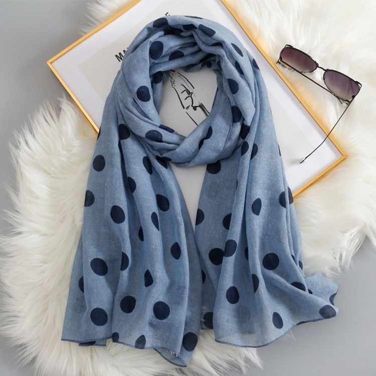 Cotton Dot Skjerf