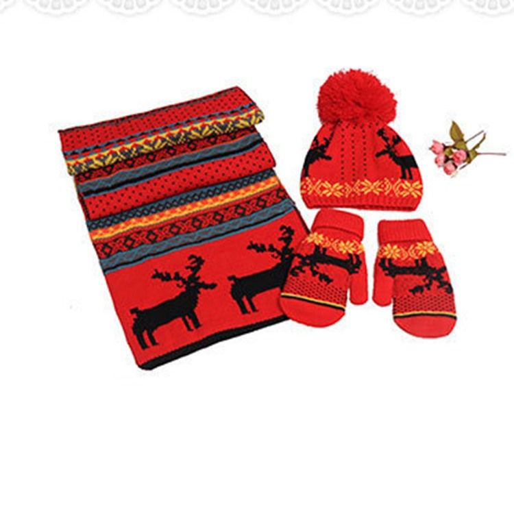 Elk Christmas Imitation Cashmere Skjerf