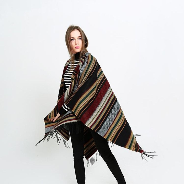 Sjal Dusk Stripe Skjerf