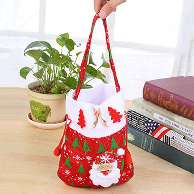 Christmas Cartoon Fat-Shaped Tote Bags Godteposer