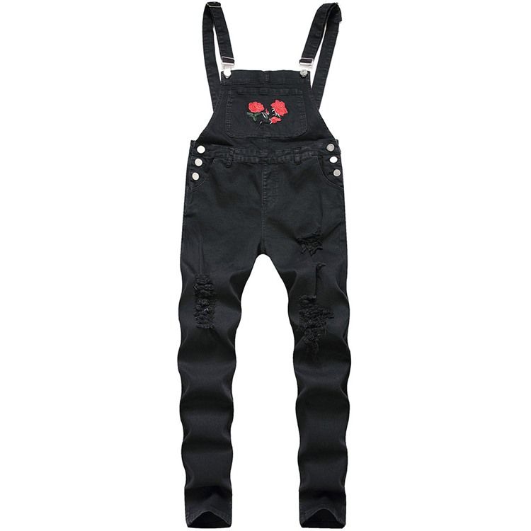 Rette Europeiske Jumpsuits Overalls For Menn I Full Lengde