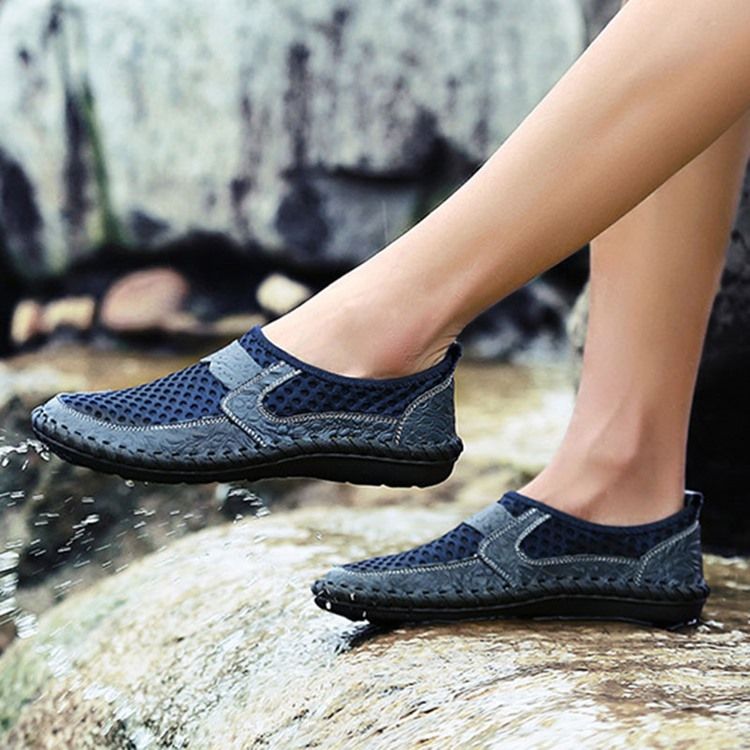 Mesh Hollow Slip-On Herresko