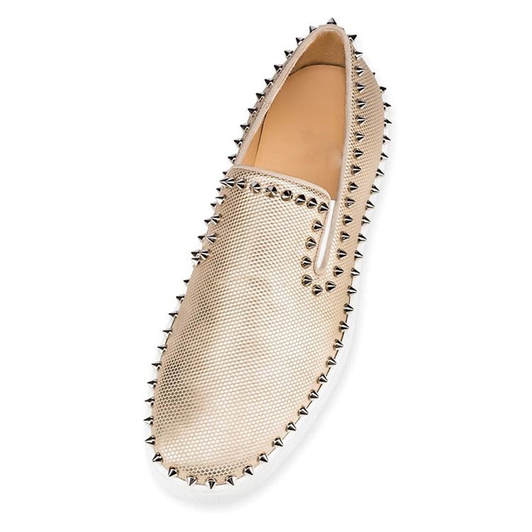 Nagler Slip-On Rund Toe Herre Kjole Sko