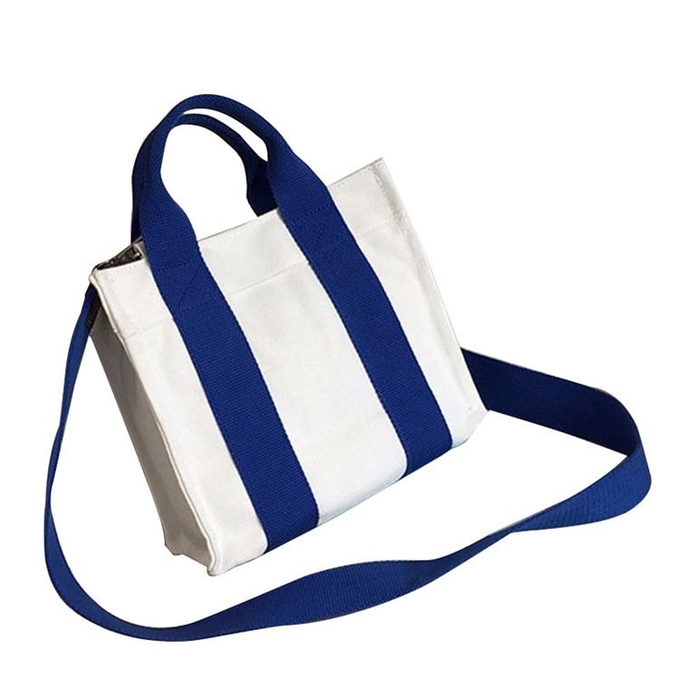 Casual Vertikale Striper Crossbody-Veske For Kvinner