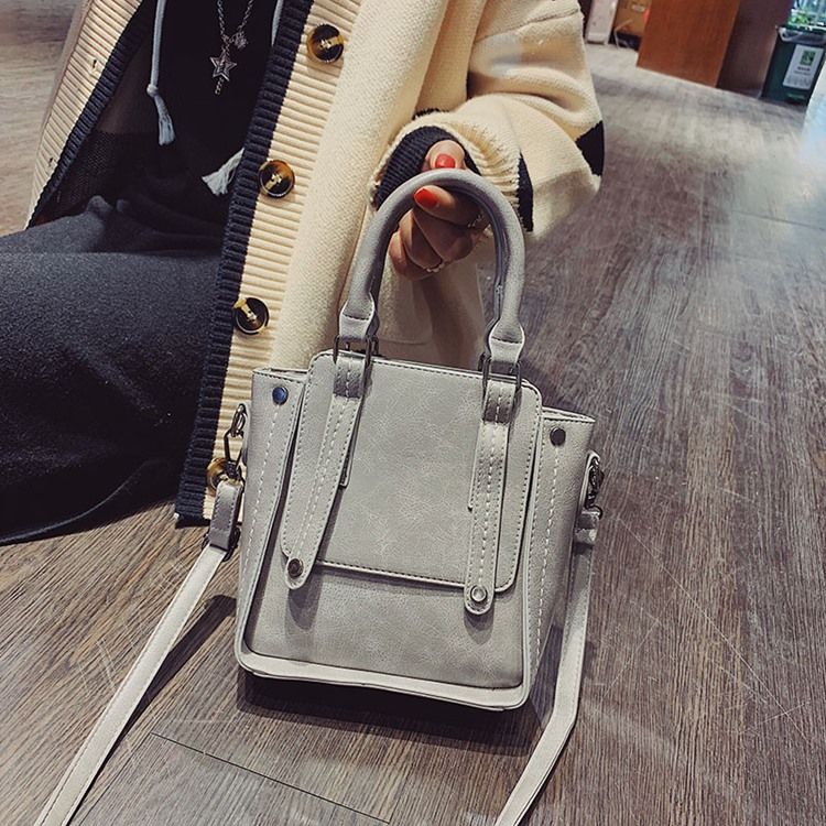 Tråd Pu Koreansk Crossbody-Veske