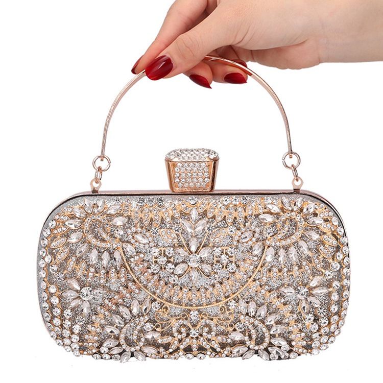 Banquet Diamond European Clutches & Evening Bags