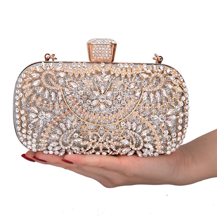 Banquet Diamond European Clutches & Evening Bags