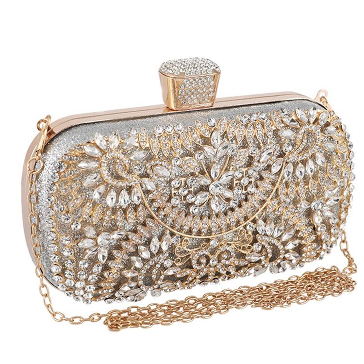 Banquet Diamond European Clutches & Evening Bags