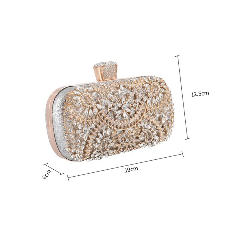 Banquet Diamond European Clutches & Evening Bags