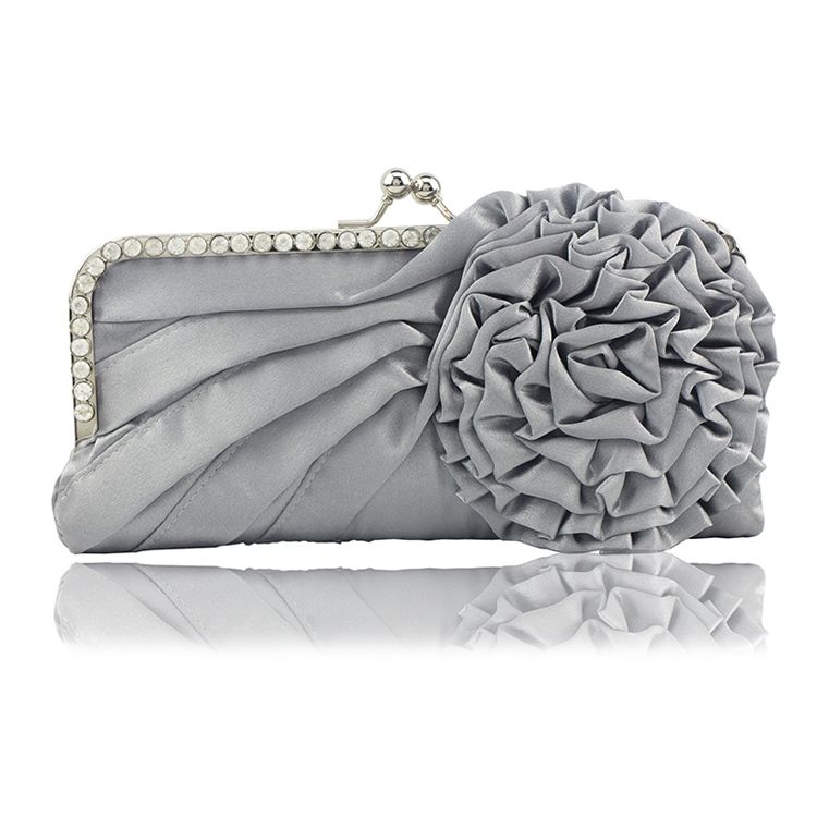 Flower Drape Bankett Clutches & Evening Bag