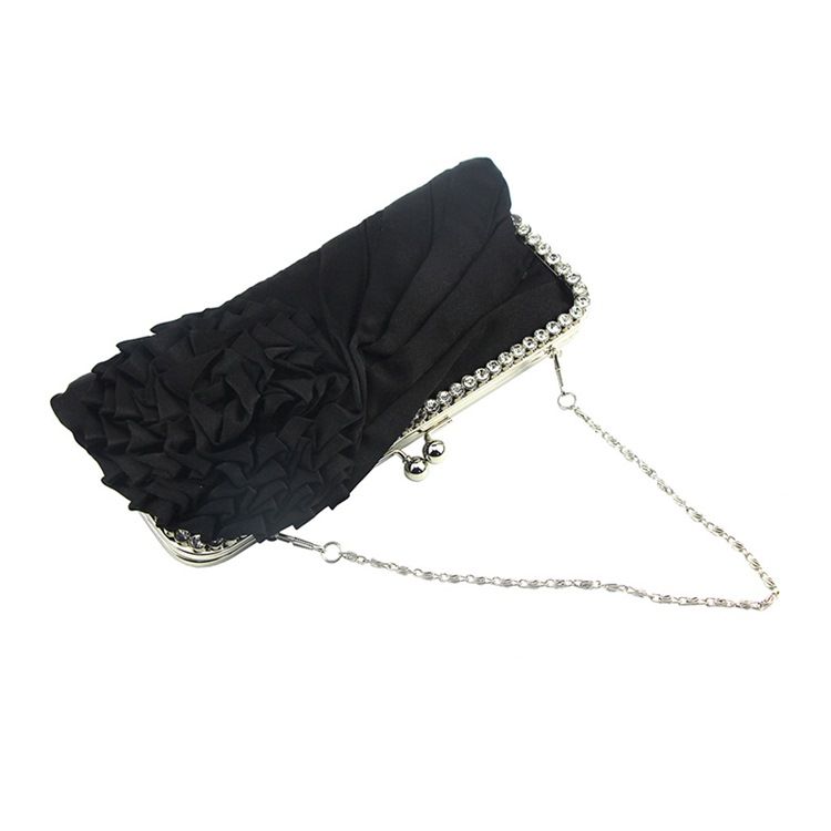 Flower Drape Bankett Clutches & Evening Bag