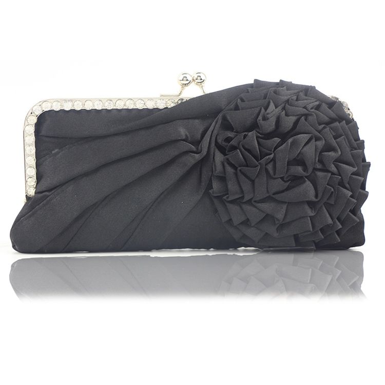 Flower Drape Bankett Clutches & Evening Bag